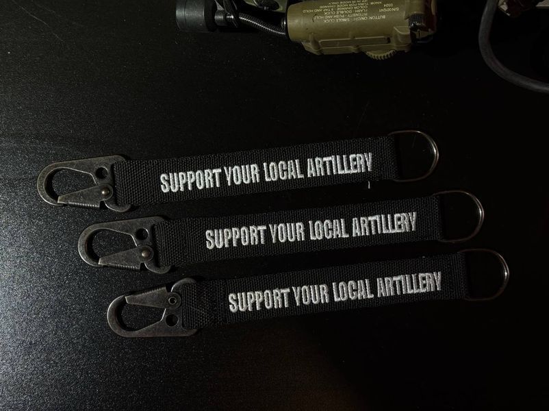 БРЕЛОК SUPPORT YOUR LOCAL ARTILLERY bsyla фото
