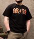 ФУТБОЛКА ARTA (BLACK) fbas фото 3