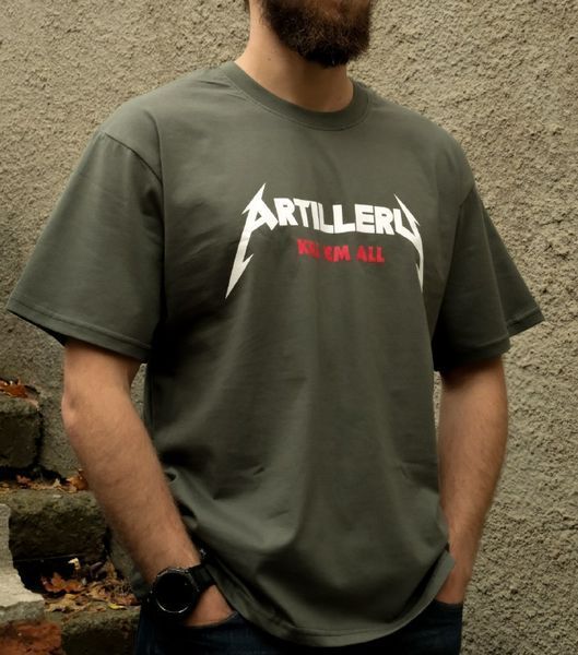 ФУТБОЛКА ARTILLERY (GREEN) fgrarts фото